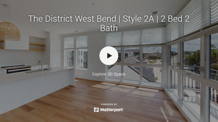 The District West Bend | Style 2A | 2 Bed 2 Bath