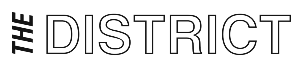 Horizontal Logo the district black 1024x225 1